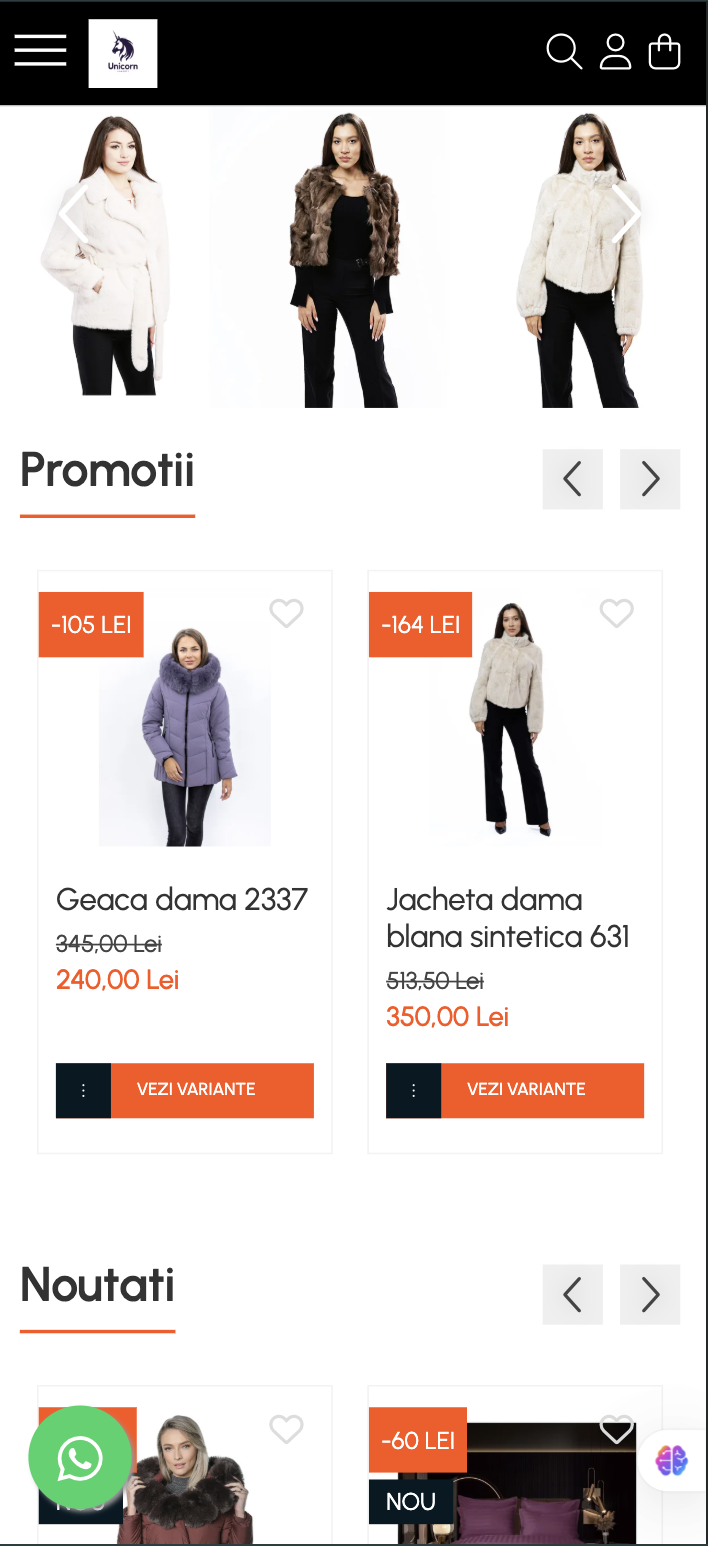 Unicorn Concept mobil Gomag